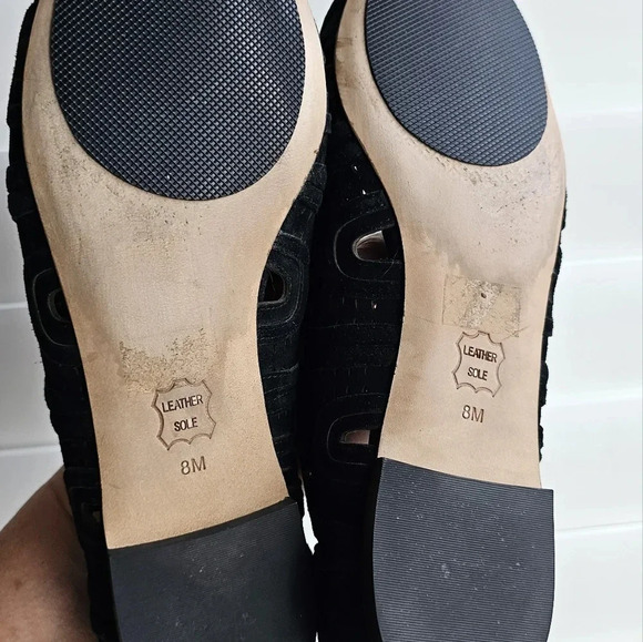 Tory Burch Black Flats - Picture 7 of 9